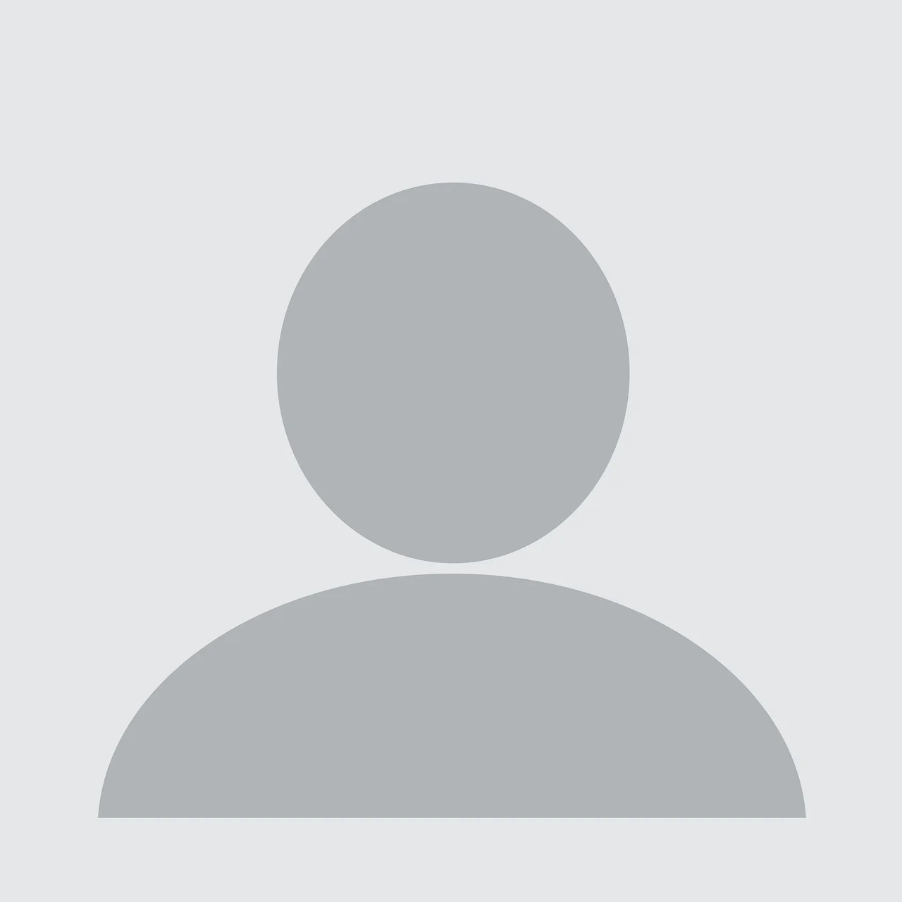 Blank profile picture